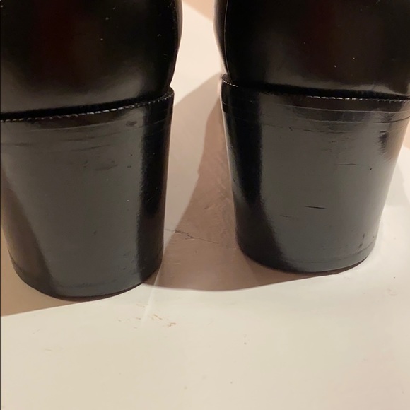 Chanel calf skin Booties with double zip - Picture 15 of 16